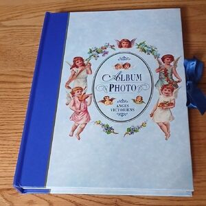 Album Photo Cherub Keepsake Album in Light Blue